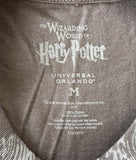 Universal Orlando Men's Harry Potter Follow The Spiders Black Shirt Size Medium