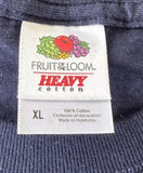 Fruit Of The Loom God Bless America Kentucky USA Flag Graphic Shirt Size XL