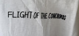 Anvil Men's Flight Of The Conchords Mostly European Tour 2010 White Shirt Size L