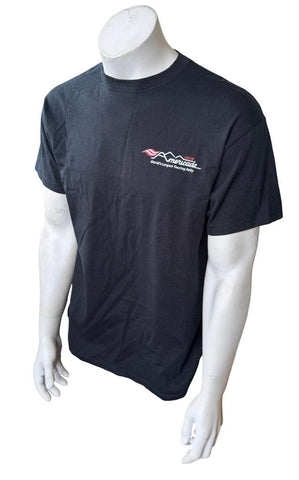 Gildan Men's Americade 2010 Graphic Black Short Sleeve Shirt Size Medium