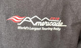 Gildan Men's Americade 2010 Graphic Black Short Sleeve Shirt Size Medium