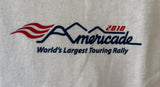 Gildan Men's Americade 2010 Graphic White Short Sleeve Shirt Size Large