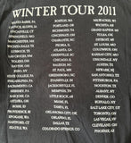 Anvil Men's Trans-Siberian Orchestra Winter Tour 2011 Black Shirt Size X-Large