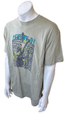 Anvil Men's Moe.Down Gelston Castle Estate 2011 Beige Short Sleeve Shirt Size XL