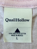 Quail Hollow Women's What Happens In Michigan Stays In Michigan Shirt Size Large