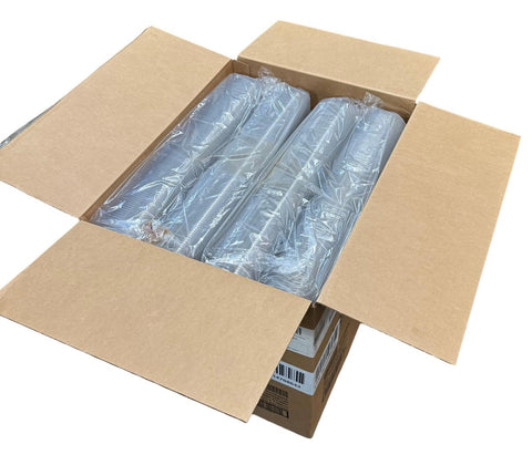 600 Anchor Clear Hinged Take Out Containers BPA Free Microwavable Vented 6" X 3"