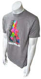 Bay Island Men's Coldplay 2011 Tour Gray Short Sleeve Shirt Size Large