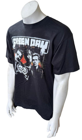 Anvil Men's Green Day 21st Century Breakdown Tour 2010 Black Shirt Size Large