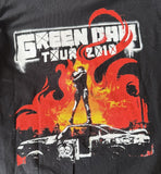 Anvil Men's Green Day 21st Century Breakdown Tour 2010 Black Shirt Size Large
