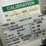 Trek 347-3-L-CE Electrostatic Voltmeter 90-127VAC 48-63Hz ±3kV