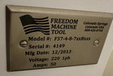 Freedom Machine Tool F37 Patriot 4x8 CNC Table Platform 3 Axis 220V Single Phase