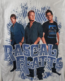 Gildan Men's Rascal Flatts Tour 2012 Gray Short Sleeve Shirt Size X-Large