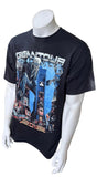 Anvil Men's Megadeth Gigantour Tour 2012 Black Short Sleeve Shirt Size Large