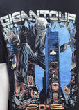 Anvil Men's Megadeth Gigantour Tour 2012 Black Short Sleeve Shirt Size Large