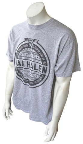 Gildan Men's Van Halen A Different Kind of Truth Gray Shirt Size Large