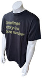 Puma Men's Sometimes Victory Is A Phone Number Black Shirt Size Large
