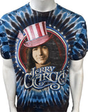 Gildan Men's Jerry Garcia Captain Trips Tie Dye Short Sleeve Shirt Size Large