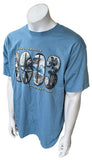 Harley Davidson Men's Born In America 1903 Blue Short Sleeve Shirt Size Large