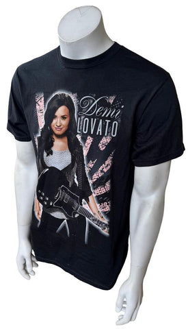 Anvil Men's Demi Lovato 2010 Tour Black Shirt Size Medium