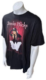Ten Men's Stevie Nicks Live In Concert Black Short Sleeve Shirt Size 2XL