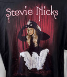 Ten Men's Stevie Nicks Live In Concert Black Short Sleeve Shirt Size 2XL
