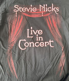 Ten Men's Stevie Nicks Live In Concert Black Short Sleeve Shirt Size 2XL