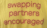 Puma Men's Swapping Partners Encouraged Yellow Short Sleeve Shirt Size Medium