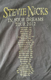 Gildan Men's Stevie Nicks In Your Dreams Tour 2012 Black Shirt Size Large