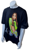 Anvil Men's Jennifer Lopez JLO Fall Tour 2012 Black Short Sleeve Shirt Size 2XL