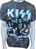 Alstyle Men's Kiss Loud And Proud The Tour 2012 Gray Short Sleeve Shirt Size M
