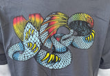Alstyle Men's YES 2012 Tour Graphic Gray Short Sleeve Shirt Size Large