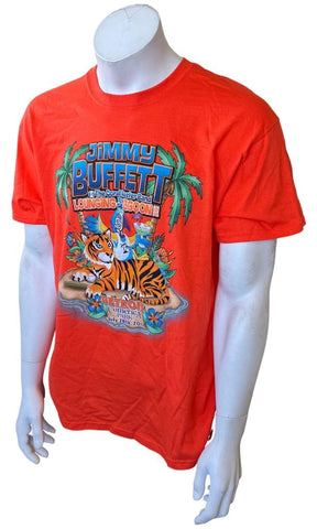 Gildan Men's Jimmy Buffet Lounging At The Lagoon Tour 2012 Detroit Shirt Size L