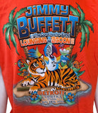 Gildan Men's Jimmy Buffet Lounging At The Lagoon Tour 2012 Detroit Shirt Size L