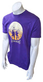 Royal Apparel Men's Flight Of The Conchords Dancing Purple Shirt Size Large