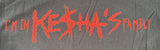 Fruit of The Loom Kesha Graphic I'm In Kesha's Family Black Shirt Size Large