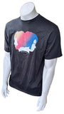 Anvil Men's Flight Of The Conchords Heads Graphic Black Shirt Size Large