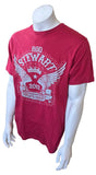 Anvil Men's Rod Stewart Tonight's The Night 2012 Graphic Red Shirt Size Large