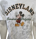 Disney Men's Disneyland Mickey Mouse Genuine Original White Shirt Size Medium