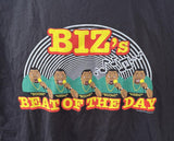 Anvil Men's Yo Gabba Gabba Biz's Beat Of The Day Black Shirt Size X-Large