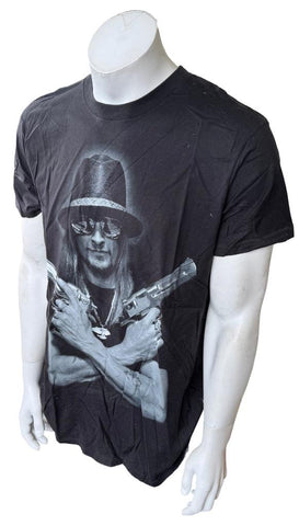 Hanes Men's Kid Rock 2011 Tour Graphic Black Short Sleeve Shirt Size Large