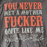 Hanes Men's Kid Rock 2011 Tour Graphic Black Short Sleeve Shirt Size Large