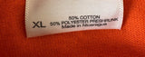 Gildan Men's La Nova Pizzeria Italia Graphic Orange Short Sleeve Shirt Size XL