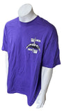 Alstyle Men's U2 360 World Tour Universal Local Crew Purple Shirt Size XL