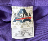 Alstyle Men's U2 360 World Tour Universal Local Crew Purple Shirt Size XL