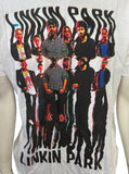 The Core Men's Linkin Park Band Graphic White Short Sleeve Shirt Size Large