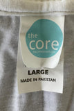 The Core Men's Linkin Park Band Graphic White Short Sleeve Shirt Size Large