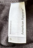 American Apparel Men's Goldfrapp Summer 2010 Black Short Sleeve Shirt Size Small