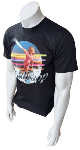 American Apparel Men's Goldfrapp Summer 2010 Black Short Sleeve Shirt Size Small