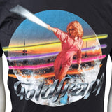 American Apparel Men's Goldfrapp Summer 2010 Black Short Sleeve Shirt Size Small