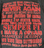 Gildan Men's Ted Nugent Graphic Black Short Sleeve Shirt Size Small